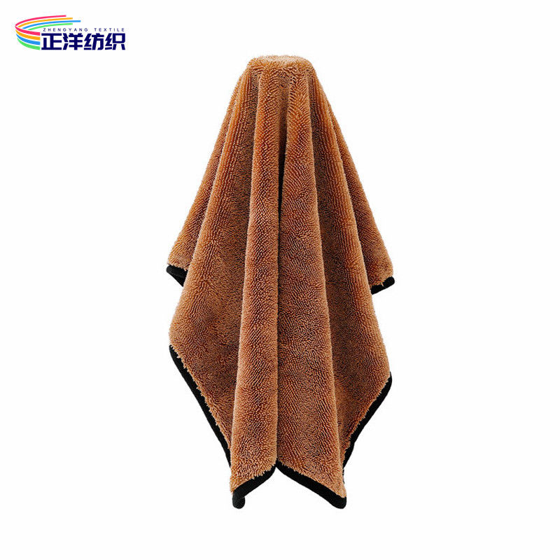 600GSM Reusable Cleaning Cloth 40X60CM Twist Pile Fabric Car Detailing Cloth